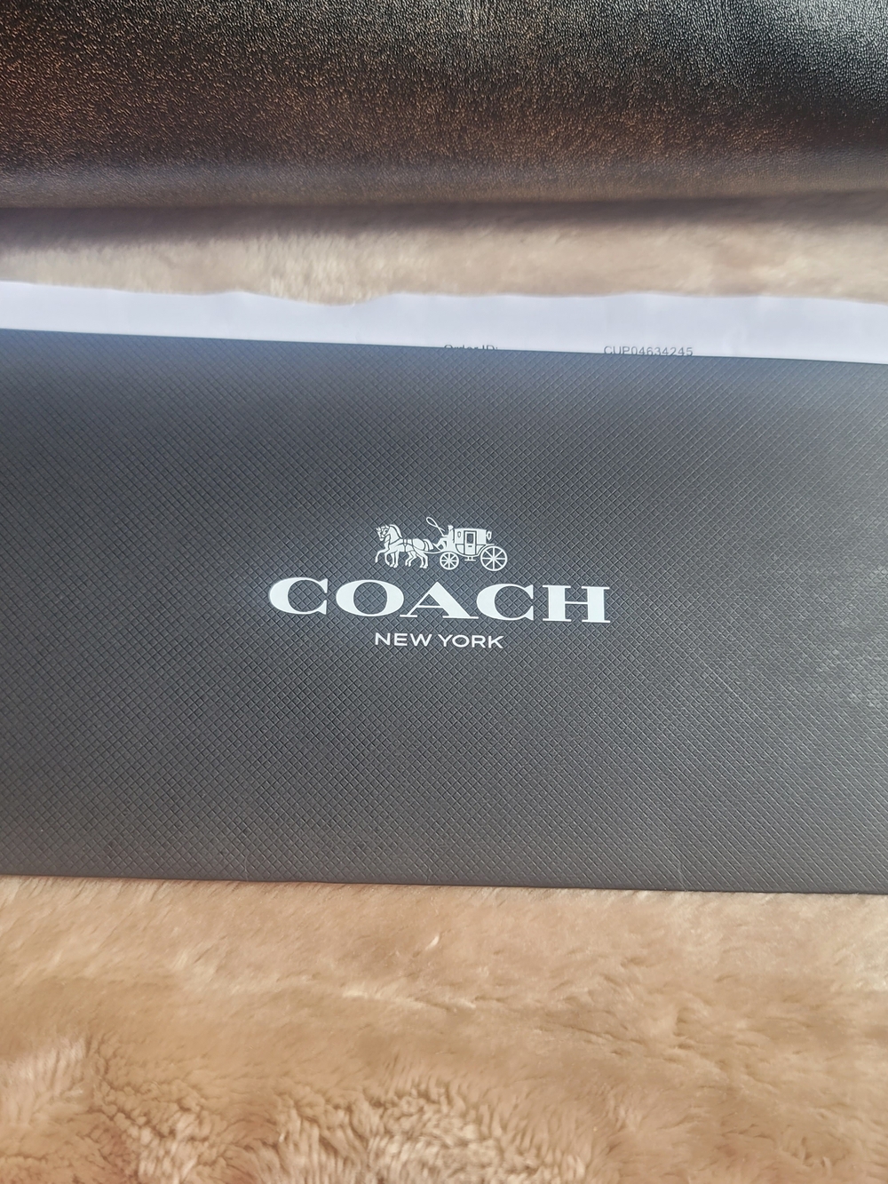 Coach Empire 40 Soft Empire Carryall Black Glovetanned Leather Bag CBR69 - Picture 14 of 15